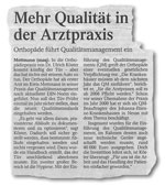 Westdeutsche Zeitung, 27. April 2004